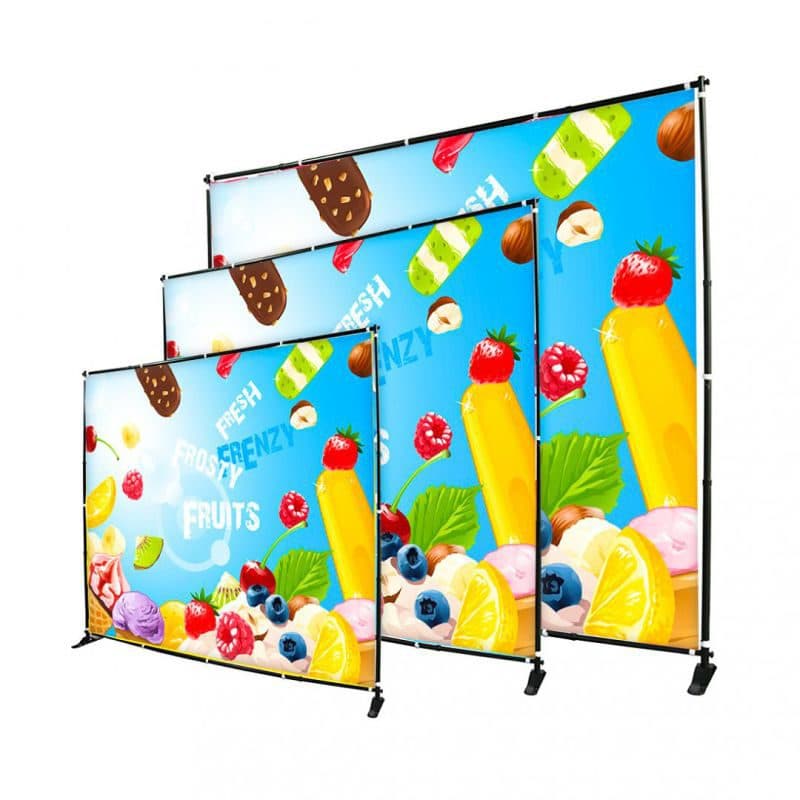 Adjustable Backdrop Banner Printing Services Nairobi Kenya